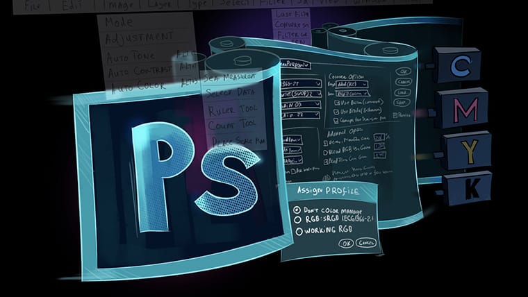 Набор классов Специальные возможности в Adobe Photoshop