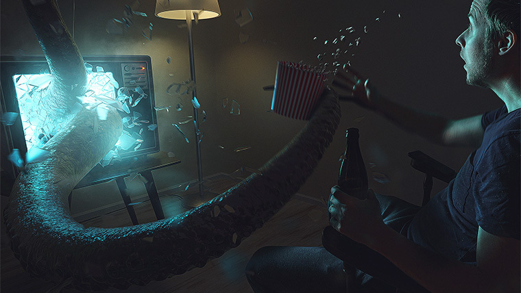Освещение и окружение в Cinema 4D