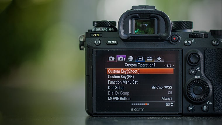 Настройки фотоаппаратов Sony